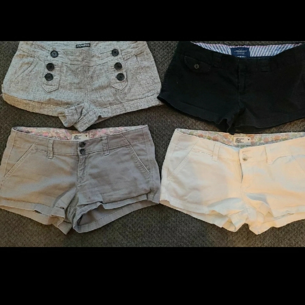 4 pairs of shorts